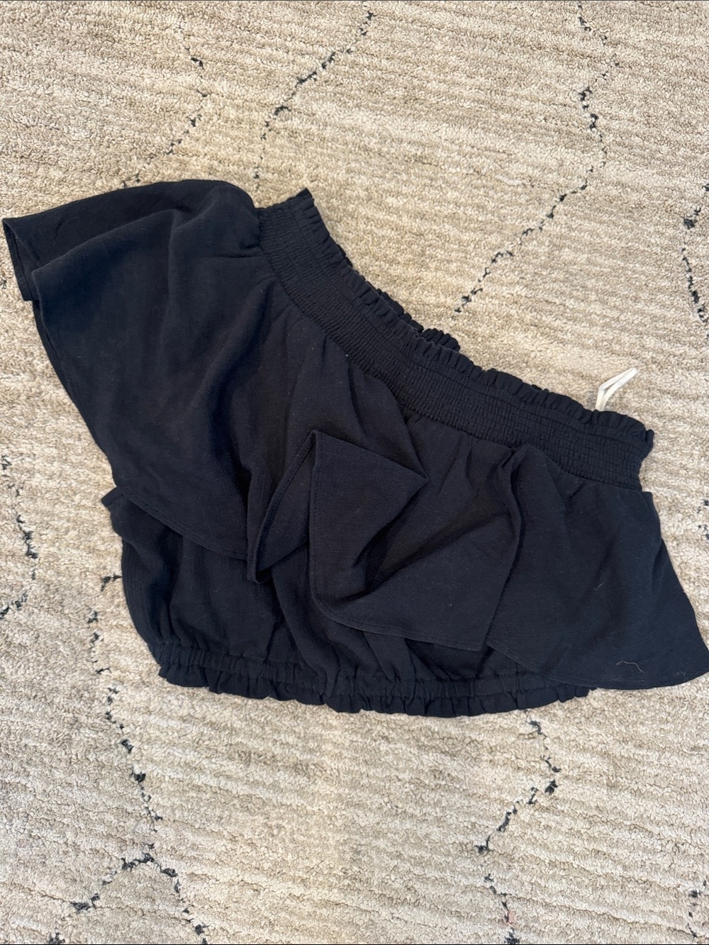 Free people one shoulder crop Size L